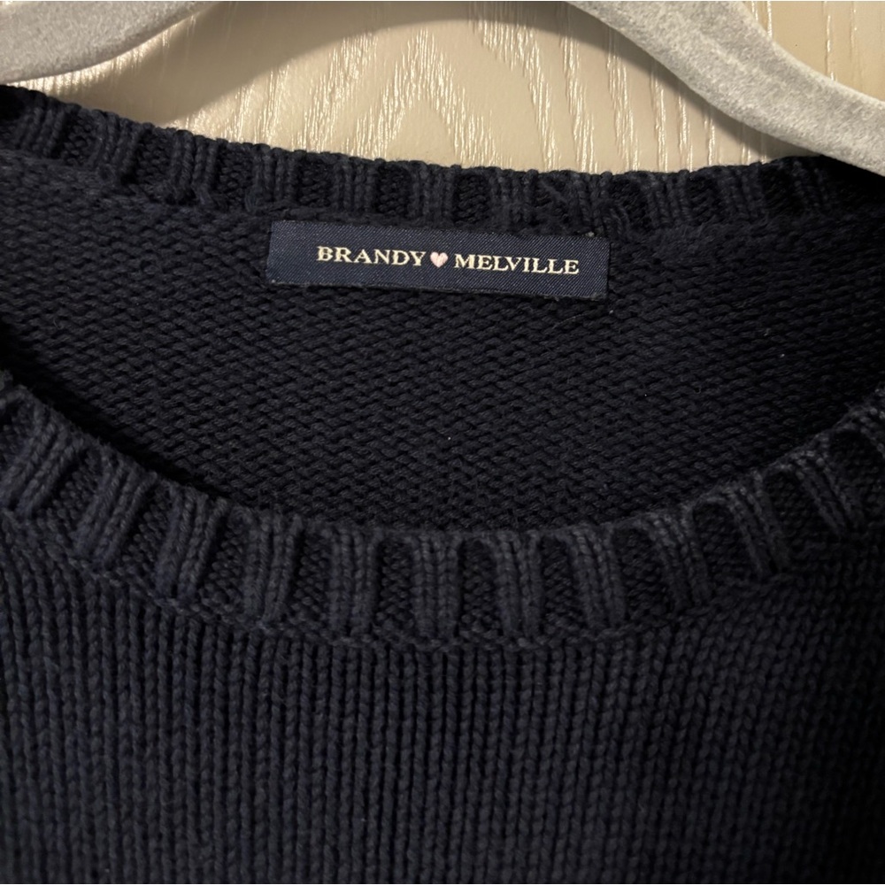 Brandy Melville Navy Sweater 🫐